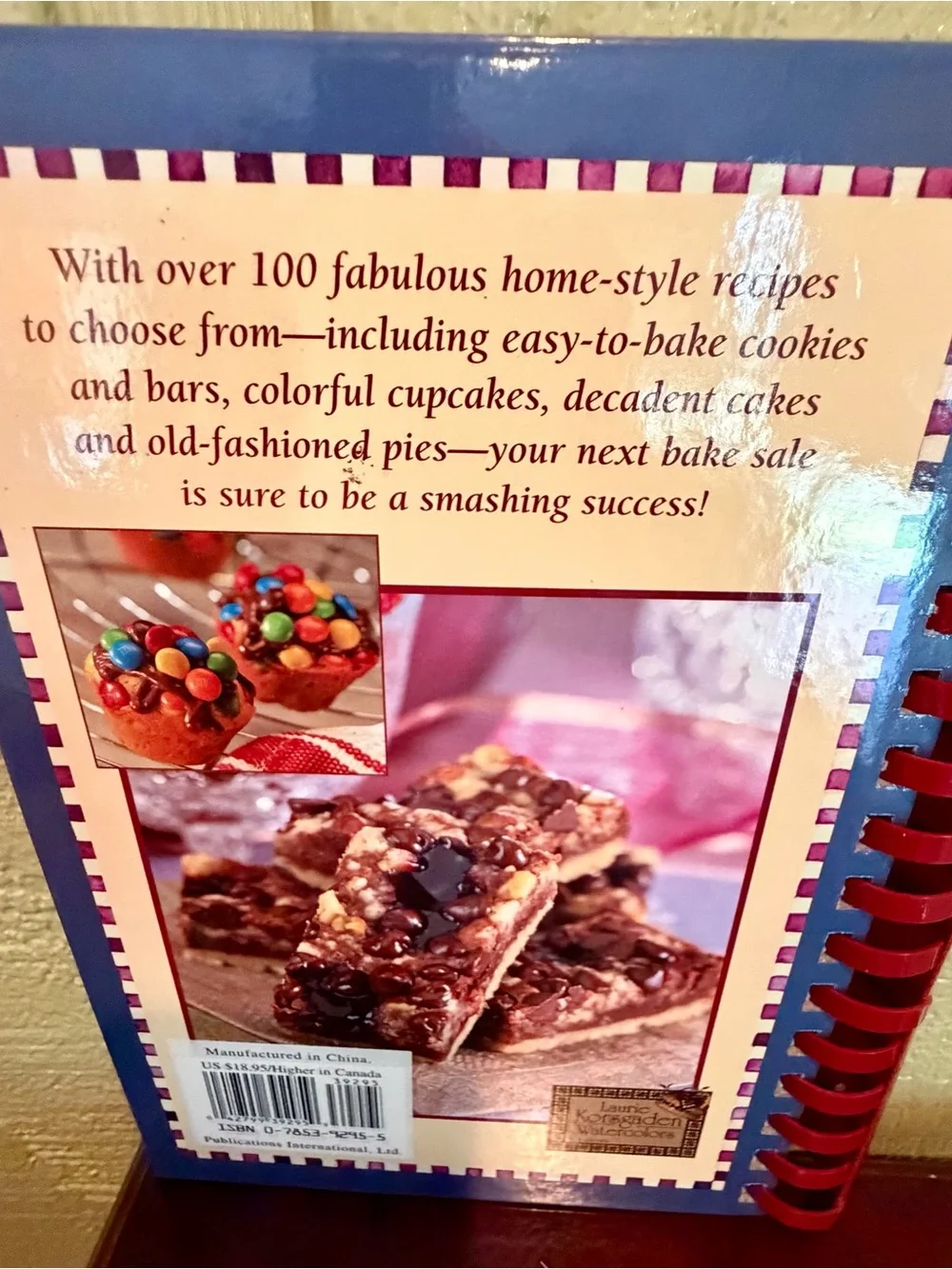 Old-Fashioned Bake Sale Cookbook – New / Unused – 2003